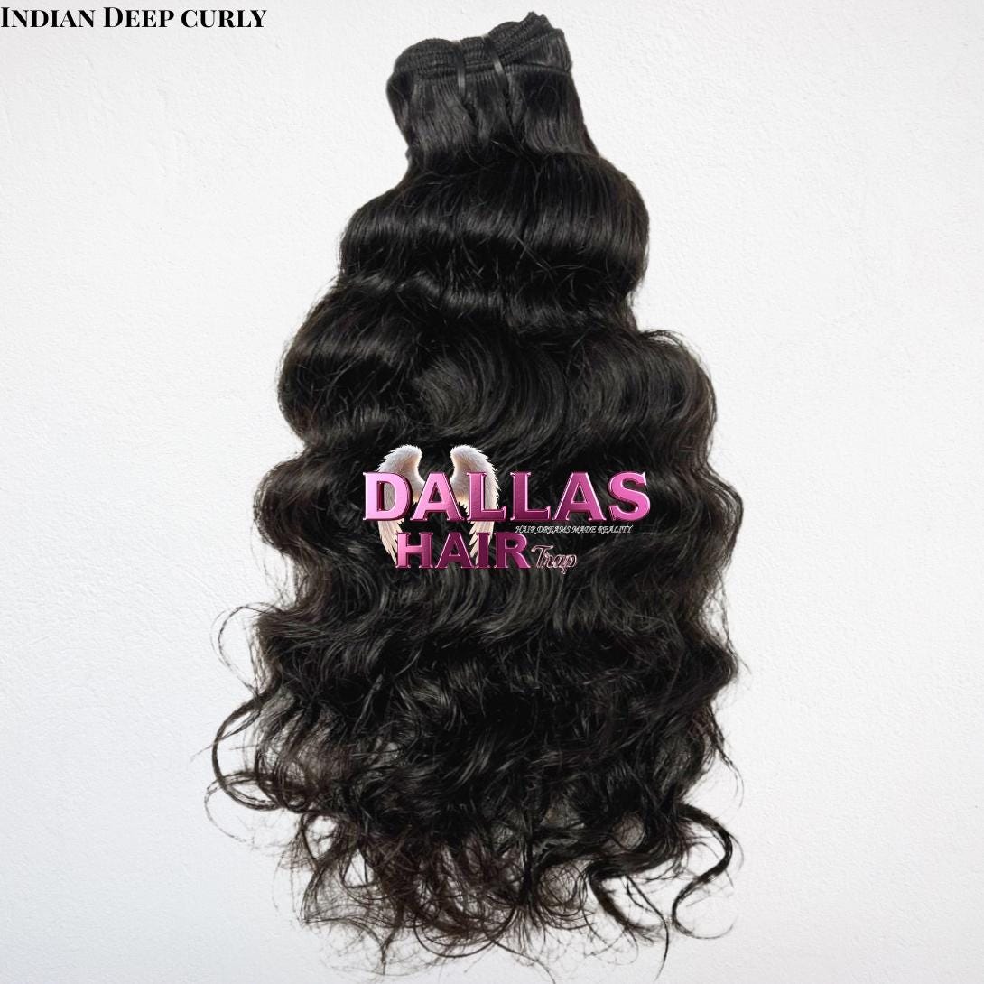 Indian Curly Bundle 100% Raw Virgin Indian Hair
