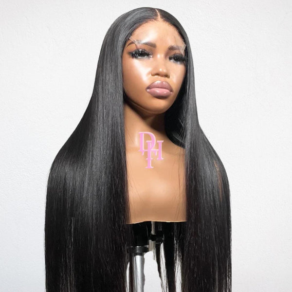 Straight/BodyWave 5x5 HD lace wig 14A 100% Virgin Cambodian Human Hair