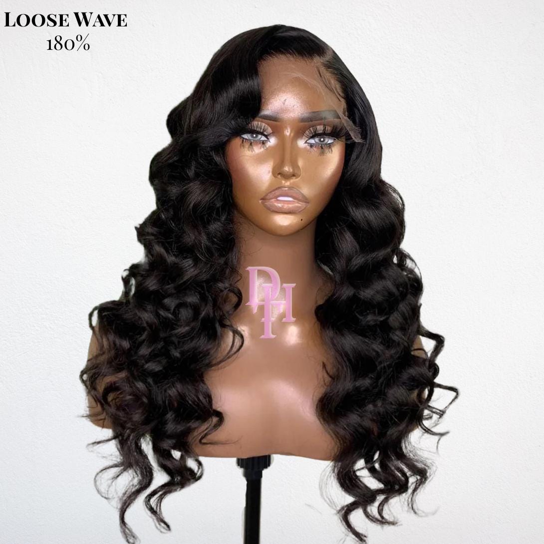 Curly 13x6 HD lace Wig 100% Virgin Cambodian hair
