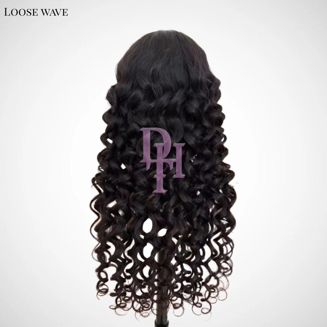 Curly 13x6 HD lace Wig 100% Virgin Cambodian hair