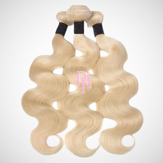 3) 613 Straight/BodyWave DD bundles 100% Virgin Cambodian hair