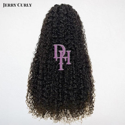Curly 13x6 HD lace Wig 100% Virgin Cambodian hair
