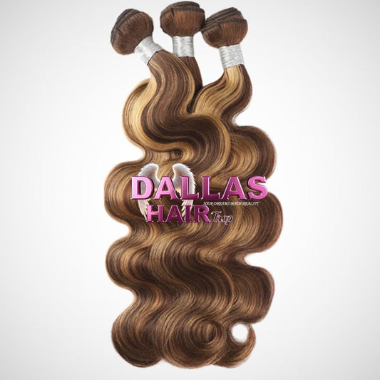 Single, highlights DD Bundle 100% Virgin Cambodian Hair
