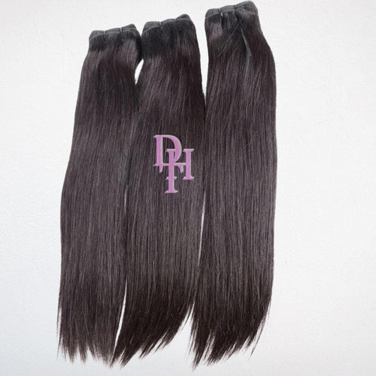 3) Straight/BodyWave DD Bundles 100%Raw Virgin Vietnamese Hair