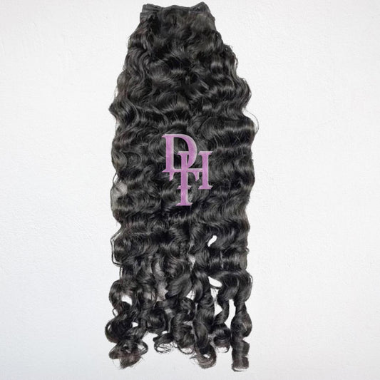 3) Burmese Curly  DD bundles 100% Raw Virgin Burmese Hair