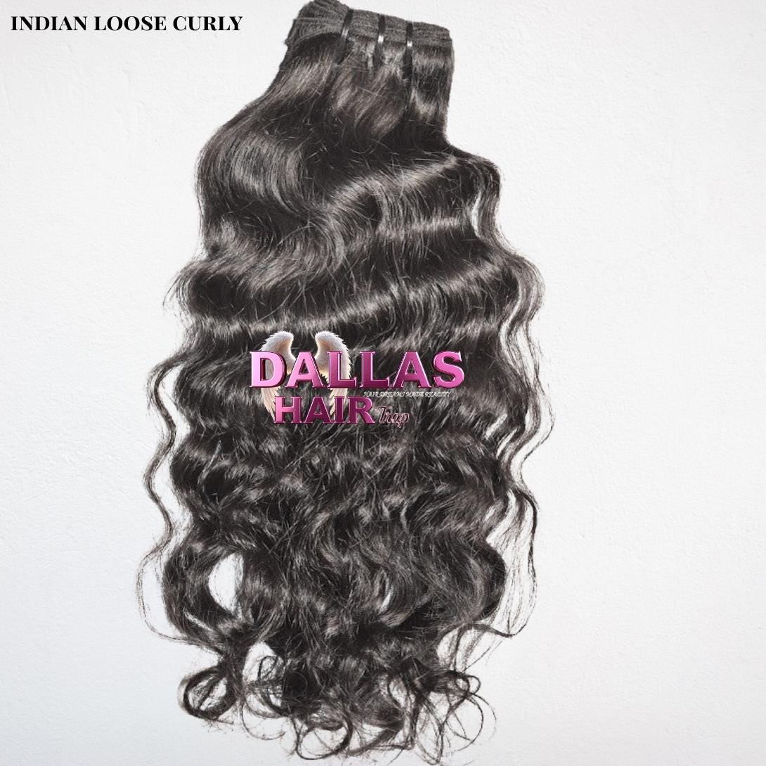 Indian Curly Bundle 100% Raw Virgin Indian Hair