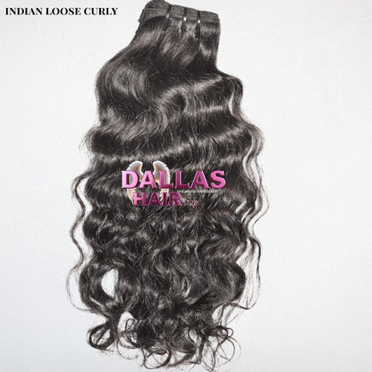 Indian Curly Bundle 100% Raw Virgin Indian Hair